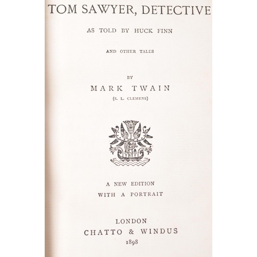 538 - Mark Twain - A collection of late 19th / early 20th century books by Mark Twain. To include Tom Sawy... 