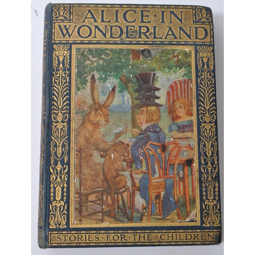 541 - A 1925, 180th printing, Alice's Adventures In Wonderland hardback book, written by Lewis Carroll, wi... 