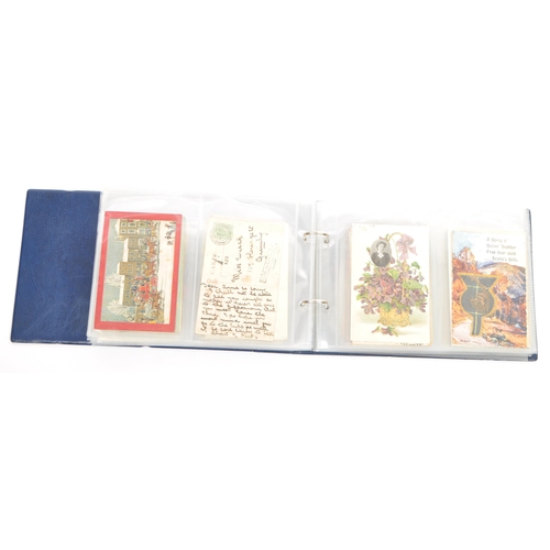 490 - Novelty Postcards. A collection of in album of early 20th century to late mostly pre 1930. Includes:... 