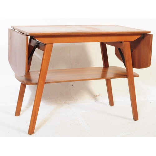 618 - British Modern Design - Two retro mid 20th century teak low chest of drawers / cabinets to include e... 