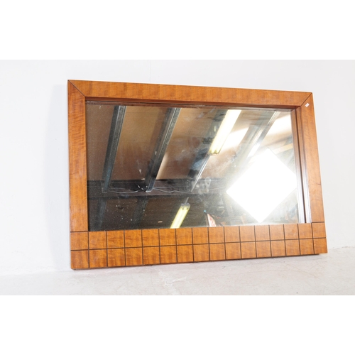 624 - A 20th century Italian mid 20th century living room suite comprising of two sideboardS and an accomp... 