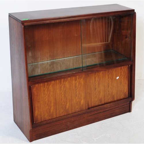 626 - G Plan - Brandon Range - A mid 20th century circa 1950s teak G-Plan Brandon range waterfall display ... 