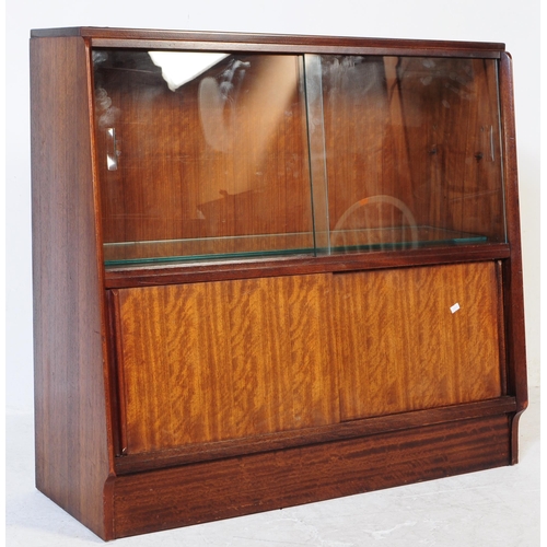 626 - G Plan - Brandon Range - A mid 20th century circa 1950s teak G-Plan Brandon range waterfall display ... 