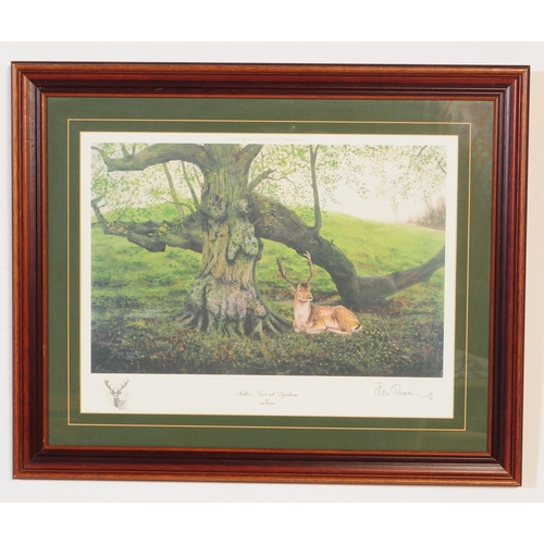 634 - Two mid 20th century prints by Jack Russell - One titled 'The Waterfront, Bristol. The other 'Fallow... 