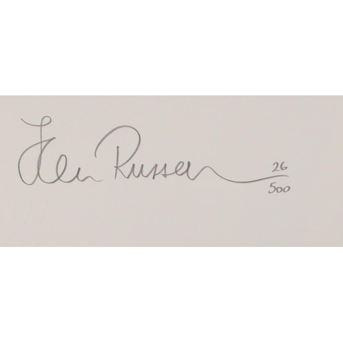 634 - Two mid 20th century prints by Jack Russell - One titled 'The Waterfront, Bristol. The other 'Fallow... 