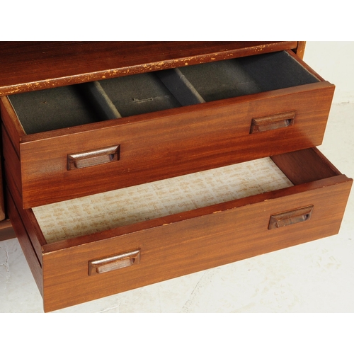 686 - Elliot's of Newbury - A mi 20th century circa 1960s teak EON Elliots of Newbury high board sideboard... 