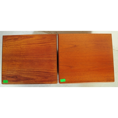 713 - Victor B Wilkins - G Plan - Fresco Range - A pair of 20th Century retro vintage teak bedsides / beds... 