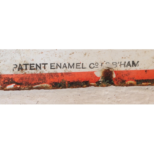 718 - An early 20th century enamel shop advertising sign for Newbery's of Bristol - Carpets & Furniture - ... 