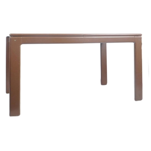 649 - Eero Aarnio x Asko - Finland - A vintage 20th century Finnish painted wood 'Flamingo' dining table. ... 