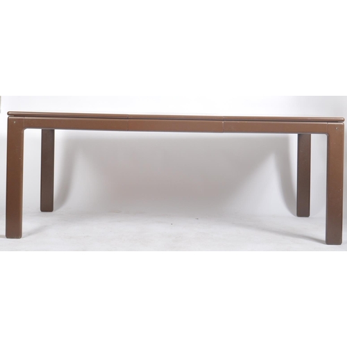 649 - Eero Aarnio x Asko - Finland - A vintage 20th century Finnish painted wood 'Flamingo' dining table. ... 