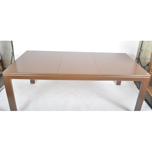 649 - Eero Aarnio x Asko - Finland - A vintage 20th century Finnish painted wood 'Flamingo' dining table. ... 