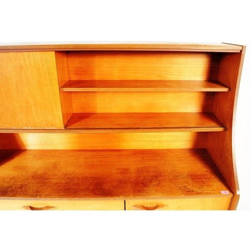 661 - Avalon Furniture - A good retro vintage 20th Century teak wood Danish influence highboard / sideboar... 