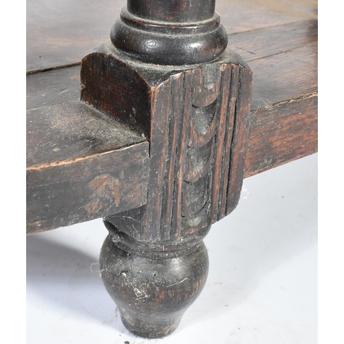 204 - A Victorian 19th century carved oak 'Green Man' hall stand. The stand having a fret work gallery top... 