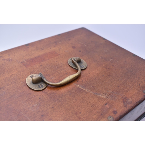 234 - A 19th century Victorian mahogany dentist's / doctor's cabinet chest. The chest having a hinged lidd... 