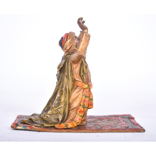 29 - Franz Bergman - a late 19th / early 20th century Austrian cold painted bronze figure by Franz Bergma... 