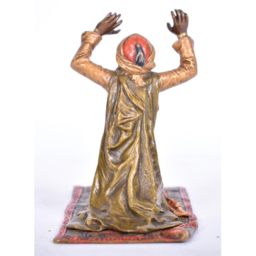 29 - Franz Bergman - a late 19th / early 20th century Austrian cold painted bronze figure by Franz Bergma... 