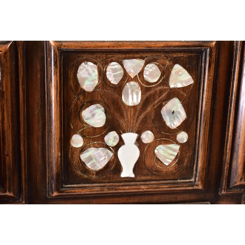 470 - A 19th century continental carved walnut cupboard on stand (fixed). The cupboard in the 17th century... 