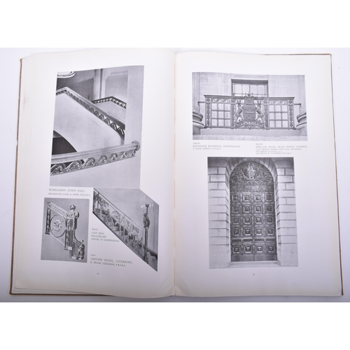 85 - Undated, circa 1932 - Morris Singer Company Architectural Metalwork Catalogue - containing a dedicat... 