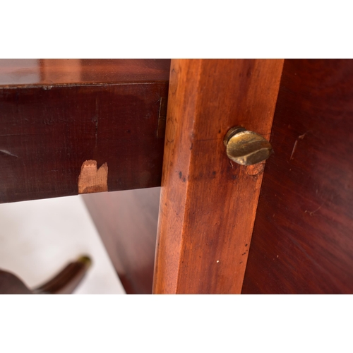 9 - A late 18th century George III solid mahogany tilt top breakfast table. Raised on reeded splayed leg... 