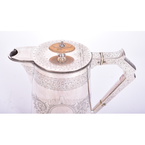 304 - Elkington & Co. - an early 20th century silver plated tea service produced by Elkington & Co. The lo... 