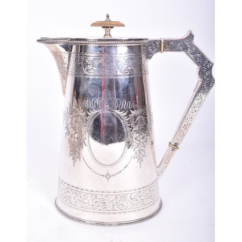 304 - Elkington & Co. - an early 20th century silver plated tea service produced by Elkington & Co. The lo... 