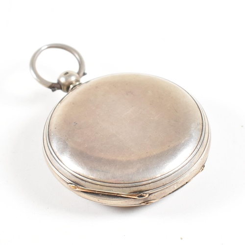 171 - A silver hallmarked full hunter pocket watch by Thomas Russell 951005. Plain full hunter Chester hal... 