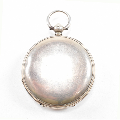 171 - A silver hallmarked full hunter pocket watch by Thomas Russell 951005. Plain full hunter Chester hal... 