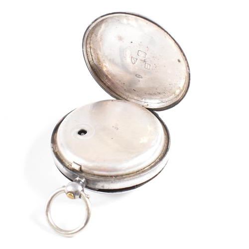 177 - A 19th century open faced hallmarked silver pocket watch by John Bell. Chester hallmarked for 1891 w... 