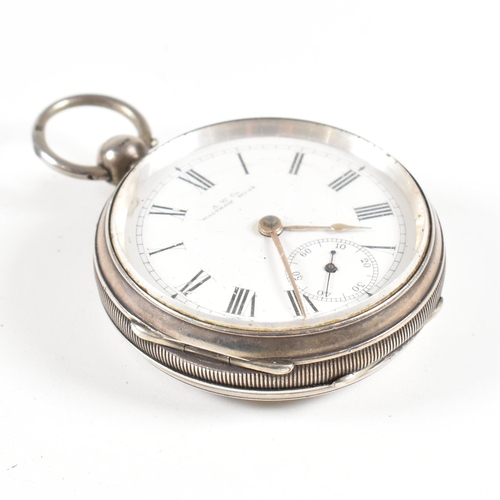 238 - American Waltham Watch Co open face silver hallmarked pocket watch.  The silver hallmarked case with... 