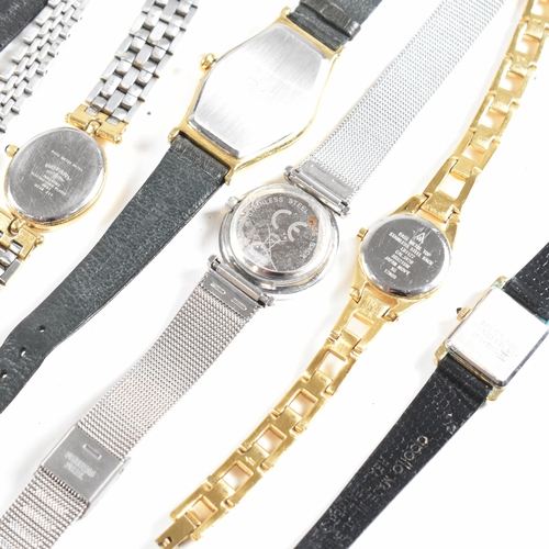 257 - A collection of contemporary wrist watches. The watches to include Astral, Seiko, Rotary, Accurist, ... 