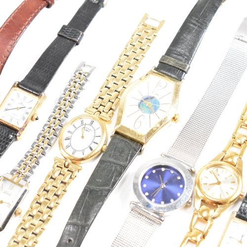 257 - A collection of contemporary wrist watches. The watches to include Astral, Seiko, Rotary, Accurist, ... 