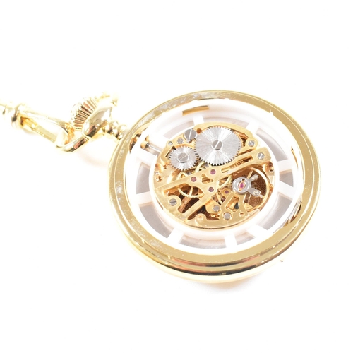 284 - Limited edition 138 / 2012 quarter sovereign 22ct inset coin full hunter pocket watch. The hunter po... 