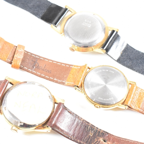 290 - A mid century Elco automatic 17 jewels incabloc gentleman's wristwatch set to brown leather strap. T... 