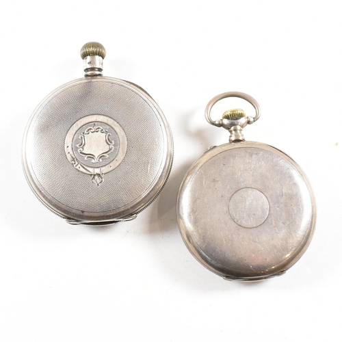 319 - A silver hallmarked open faced pocket watch by Thomas Russell & Son Liverpool. Plain hallmarked case... 