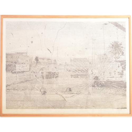 127 - Eddy De Vos (b.1950)
  Bagdad, 2006
 Pencil on paper
 Signed and dated 2006 in pencil
 Framed and gl... 