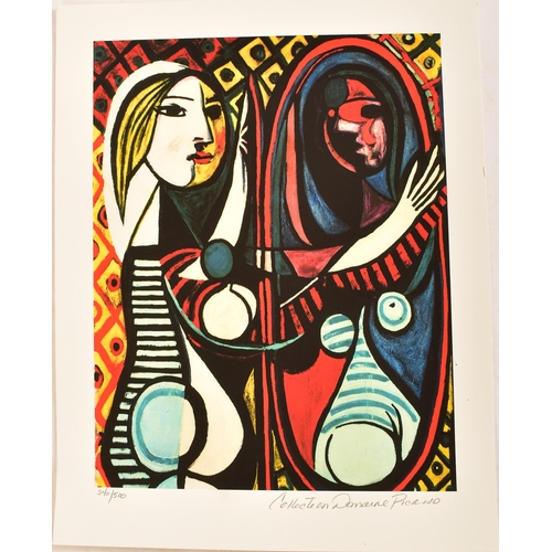 179 - Pablo Picasso (1881-1973) 
 Girl before a mirror, 1932
 Giclee print on paper
 Numbered 340/500 and ... 