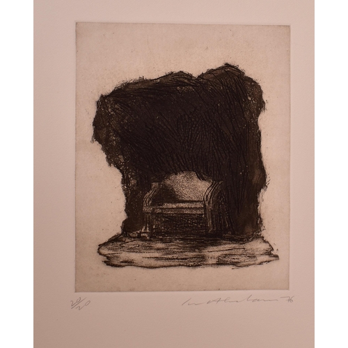 180 - Ivor Abrahams (British, 1935-2015)
 Works past IV, 1976 
 Etching on paper x 10
 Limited edition No.... 