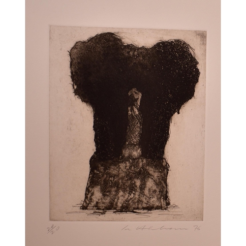 180 - Ivor Abrahams (British, 1935-2015)
 Works past IV, 1976 
 Etching on paper x 10
 Limited edition No.... 