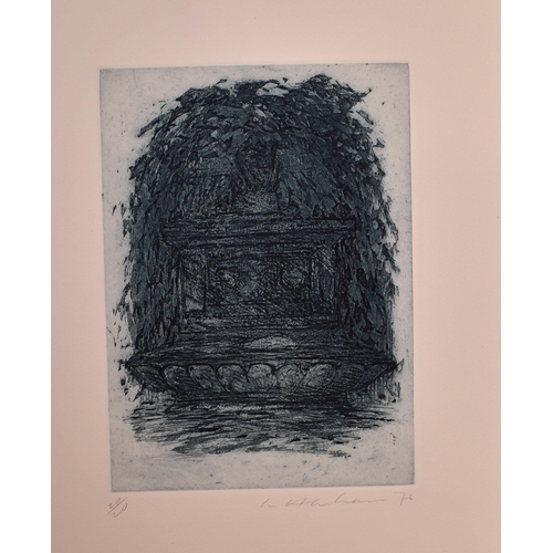 180 - Ivor Abrahams (British, 1935-2015)
 Works past IV, 1976 
 Etching on paper x 10
 Limited edition No.... 