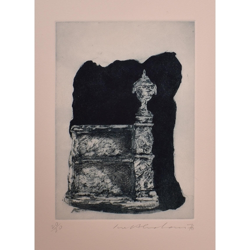 180 - Ivor Abrahams (British, 1935-2015)
 Works past IV, 1976 
 Etching on paper x 10
 Limited edition No.... 