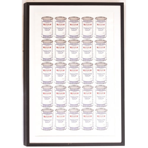 Banksy (British, b. 1973) Tesco Value Tomato soup can poster, 2006