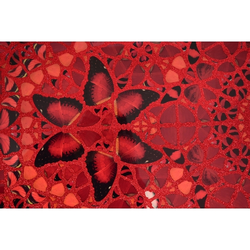 30 - Damien Hirst (British, b. 1965)
 The Empresses - Wu Zetian H10-1 - 2022
 Laminated giclée print on a... 