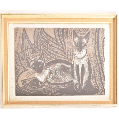 55 - Enid Marx (b.1902-1998)
 Untitled
 Engraving on paper
 Artist proof No.3
 Signed in pencil
 Framed a... 