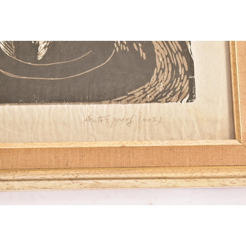 55 - Enid Marx (b.1902-1998)
 Untitled
 Engraving on paper
 Artist proof No.3
 Signed in pencil
 Framed a... 