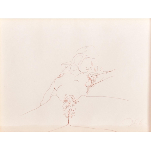 64 - John Lennon (1940-1980)
 Bag One, circa 1978
 Lithograph, limited edition 144 of 300.
 Printed signa... 