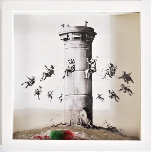 70 - Banksy (British, b 1973)
 The Walled Off Hotel Box - Ikea edition - COA hotel receipt - Postcards
 F... 