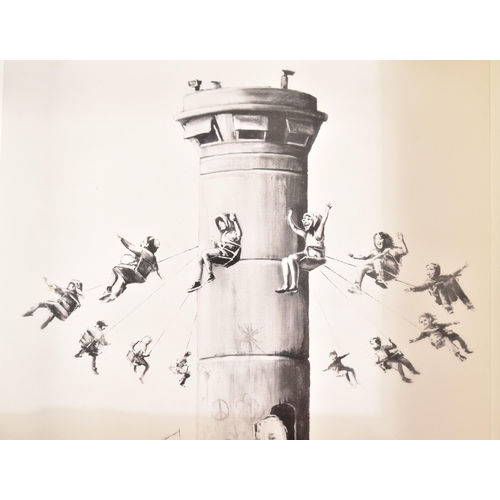 70 - Banksy (British, b 1973)
 The Walled Off Hotel Box - Ikea edition - COA hotel receipt - Postcards
 F... 