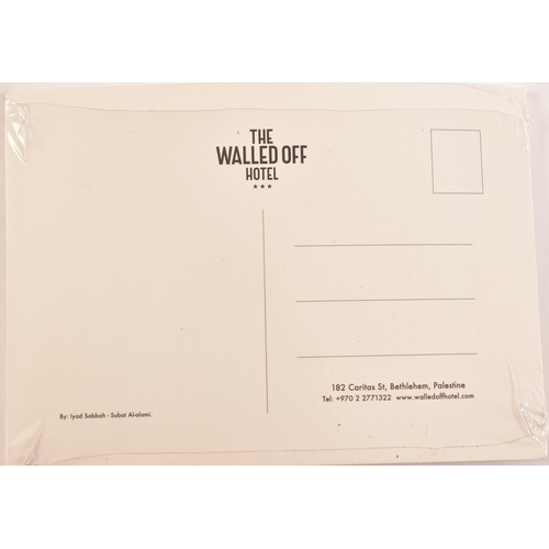 70 - Banksy (British, b 1973)
 The Walled Off Hotel Box - Ikea edition - COA hotel receipt - Postcards
 F... 