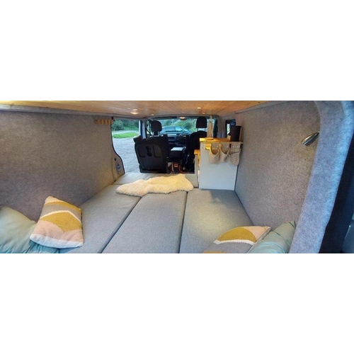 547 - LA66 FLR - Vauxhall Vivaro 1.6 CDTi 5 door diesel manual custom built van conversion camper van.  Fi... 