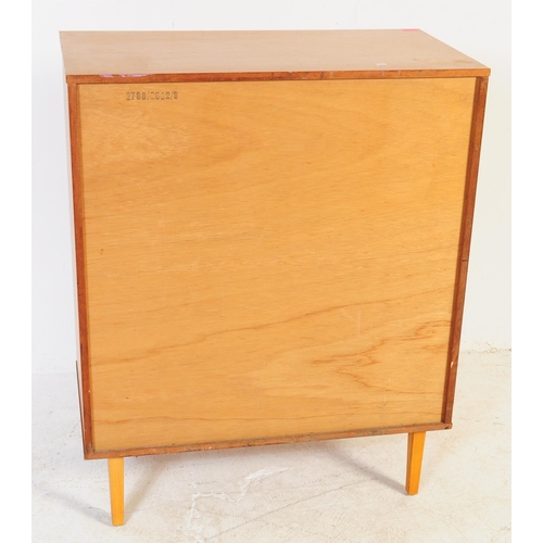 688 - Avalon - A retro mid 20th century teak Avalon chest of drawers. The chest of drawers having four dra... 